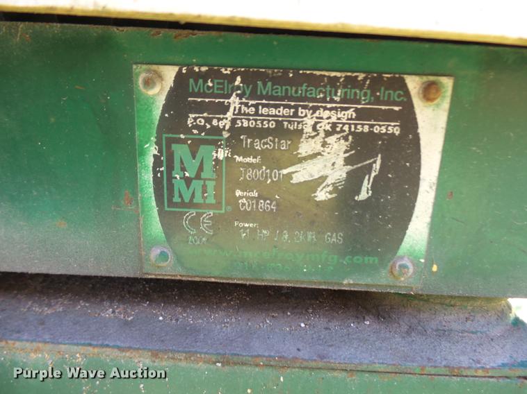 image for item L7175 Mcelroy TracStar 28 fusion machine