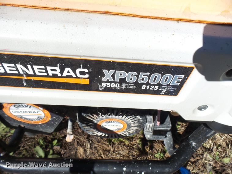 image for item L7178 (3) Generac XP6500E generators