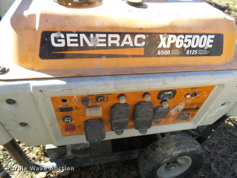 image for item L7178 (3) Generac XP6500E generators