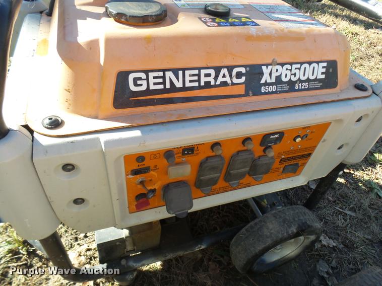 image for item L7178 (3) Generac XP6500E generators