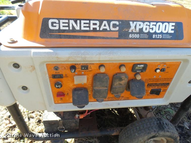 image for item L7178 (3) Generac XP6500E generators
