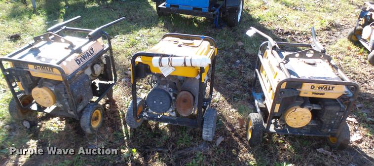 image for item L7179 (3) DeWalt generators