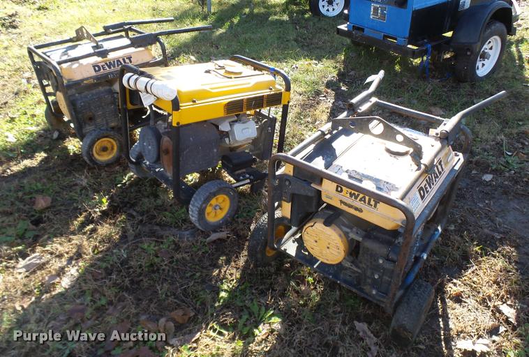 image for item L7179 (3) DeWalt generators