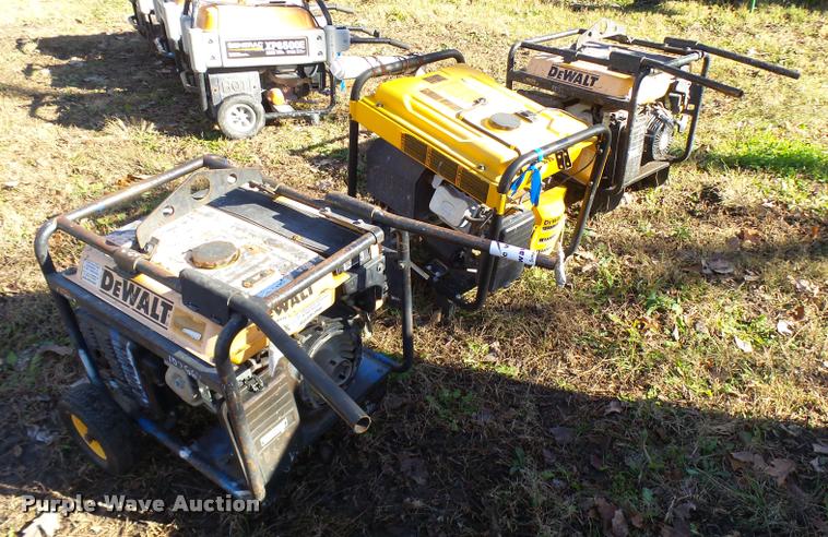 image for item L7179 (3) DeWalt generators