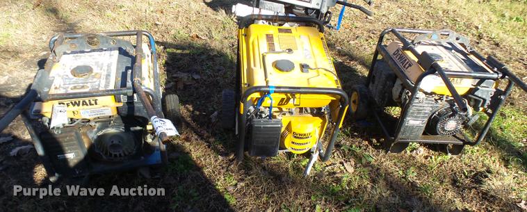 image for item L7179 (3) DeWalt generators