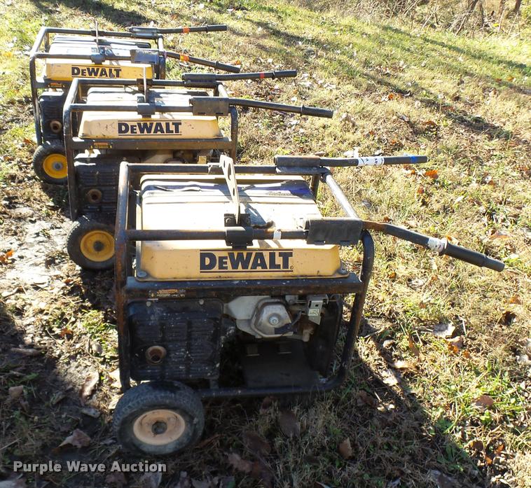 image for item L7180 (3) DeWalt DG6000 generators