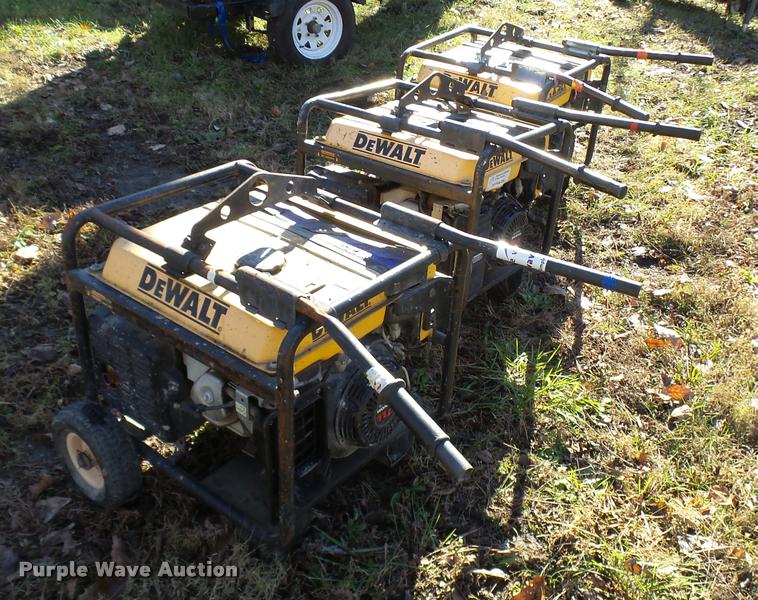 image for item L7180 (3) DeWalt DG6000 generators