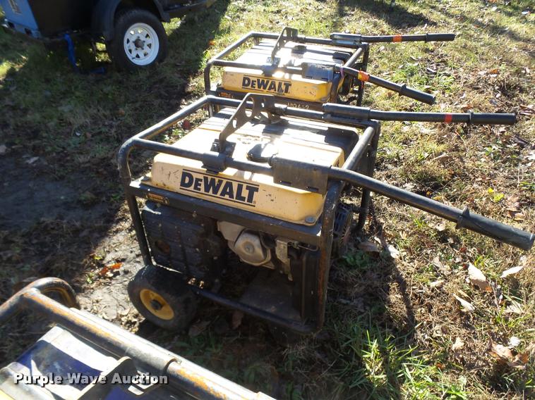image for item L7180 (3) DeWalt DG6000 generators