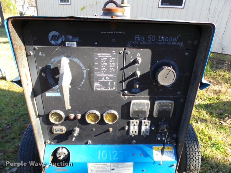 image for item L7182 Miller Big 50 welder/generator