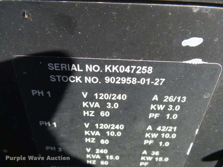 image for item L7182 Miller Big 50 welder/generator