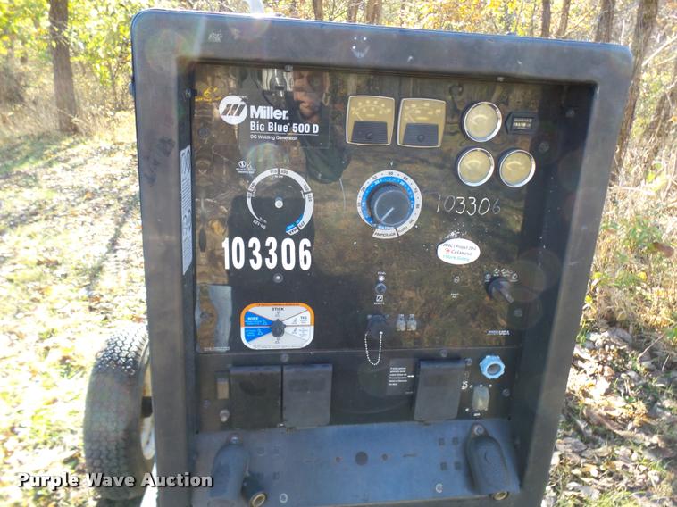 image for item L7183 Miller Big Blue 500D welder/generator