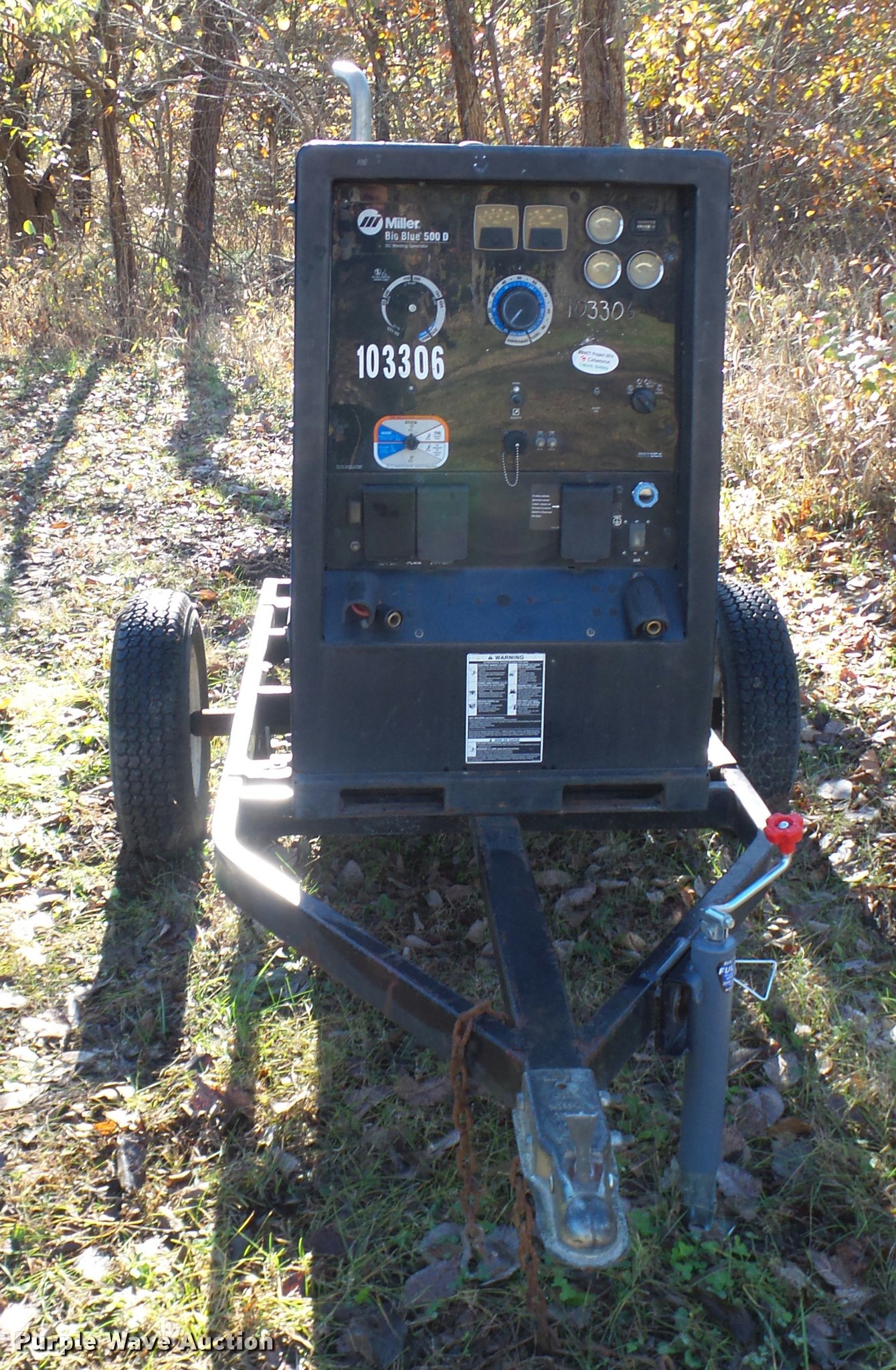 Miller Big Blue 500D welder/generator in Centerview, MO Item L7183