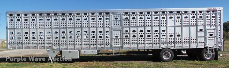 image for item BZ9932 2007 Eby livestock trailer
