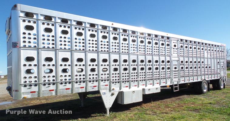 image for item BZ9932 2007 Eby livestock trailer