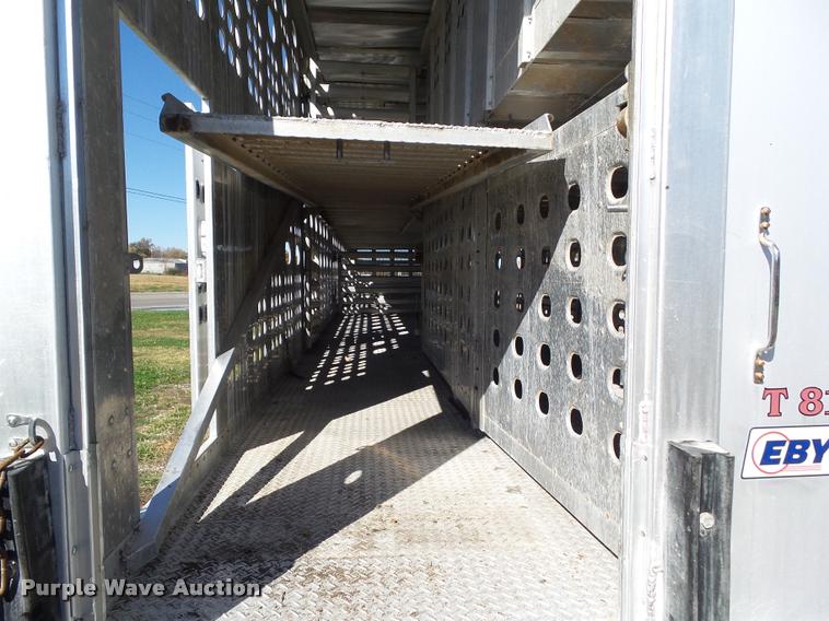 image for item BZ9932 2007 Eby livestock trailer