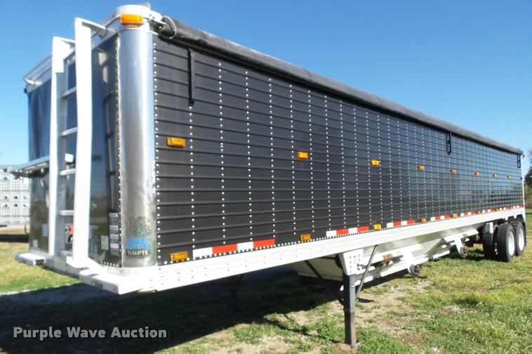image for item BZ9933 2001 Timpte double hopper grain trailer