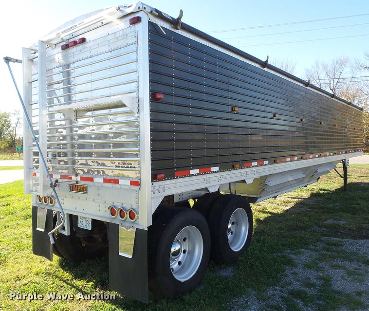 image for item BZ9933 2001 Timpte double hopper grain trailer