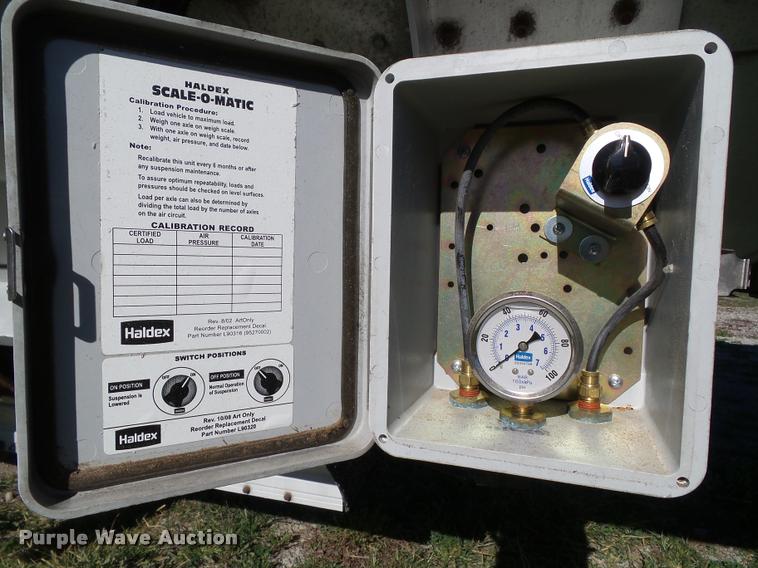 image for item BZ9933 2001 Timpte double hopper grain trailer