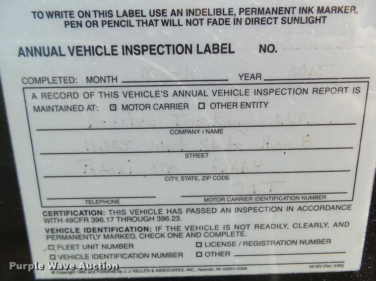 image for item BZ9933 2001 Timpte double hopper grain trailer