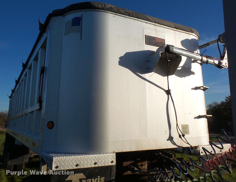 image for item DA3888 1999 Travis T102 end dump trailer