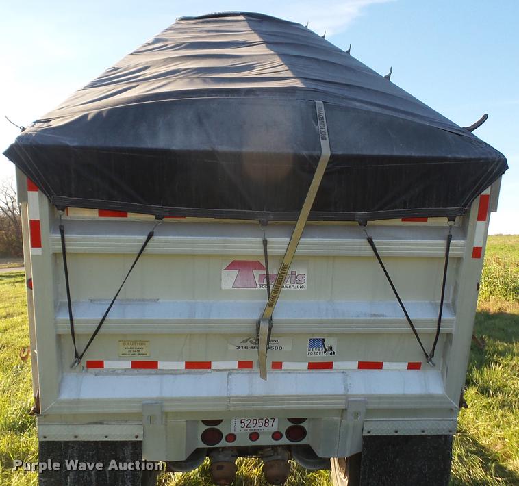 image for item DA3888 1999 Travis T102 end dump trailer