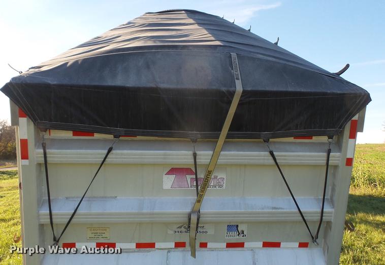 image for item DA3888 1999 Travis T102 end dump trailer