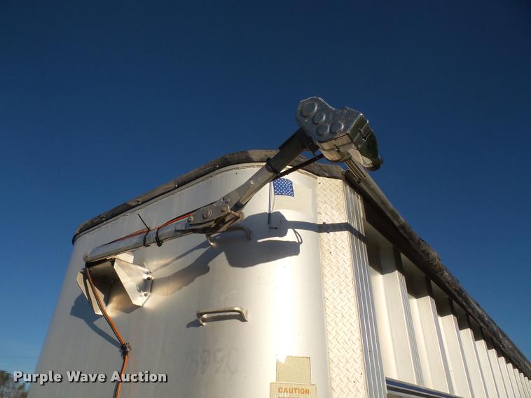 image for item DA3888 1999 Travis T102 end dump trailer