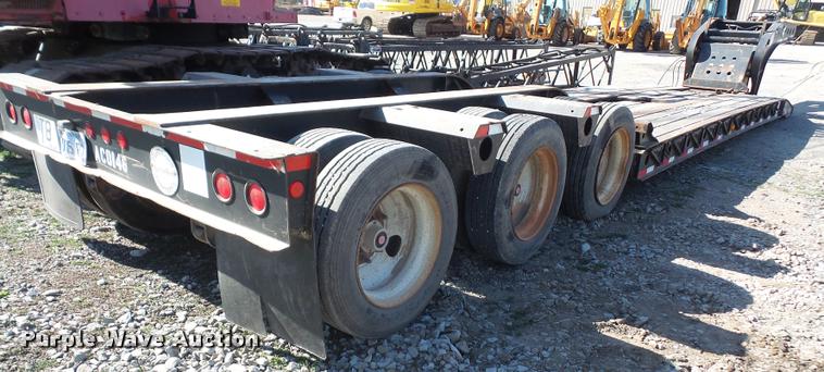 image for item DA3895 1997 Fontaine TB50NGB lowboy equipment trailer