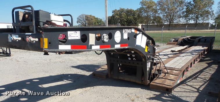 image for item DA3895 1997 Fontaine TB50NGB lowboy equipment trailer