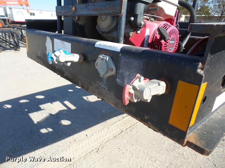 image for item DA3895 1997 Fontaine TB50NGB lowboy equipment trailer