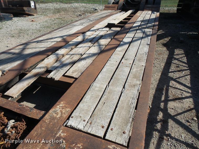 image for item DA3895 1997 Fontaine TB50NGB lowboy equipment trailer