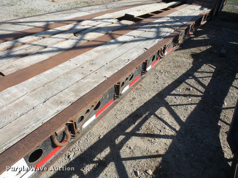 image for item DA3895 1997 Fontaine TB50NGB lowboy equipment trailer