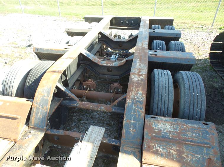 image for item DA3895 1997 Fontaine TB50NGB lowboy equipment trailer