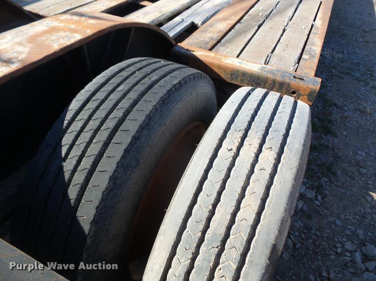 image for item DA3895 1997 Fontaine TB50NGB lowboy equipment trailer