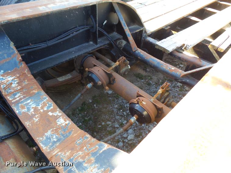 image for item DA3895 1997 Fontaine TB50NGB lowboy equipment trailer
