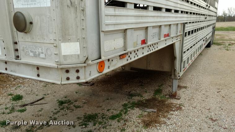 image for item DA4379 1978 Barrett livestock trailer
