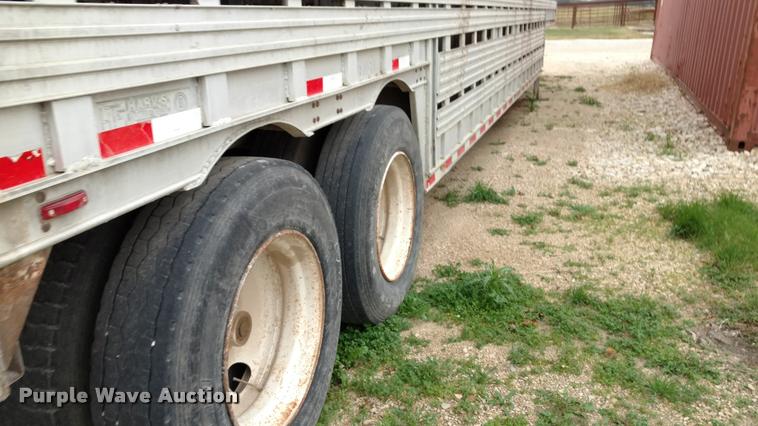 image for item DA4379 1978 Barrett livestock trailer