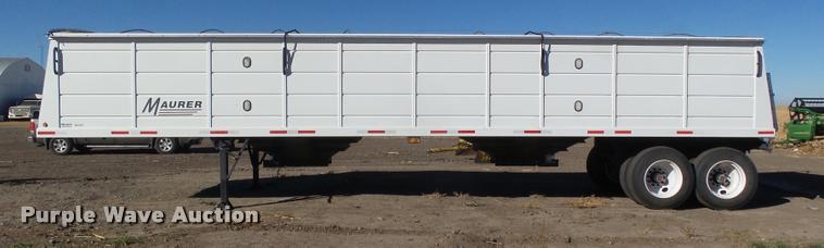 image for item DA4721 2017 Maurer 4022 double hopper grain trailer