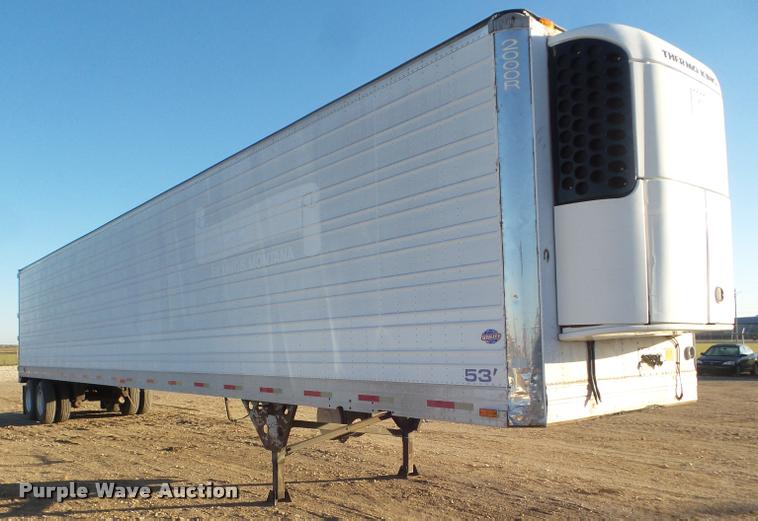 image for item DB3595 1998 Utility V52R refrigerated van trailer