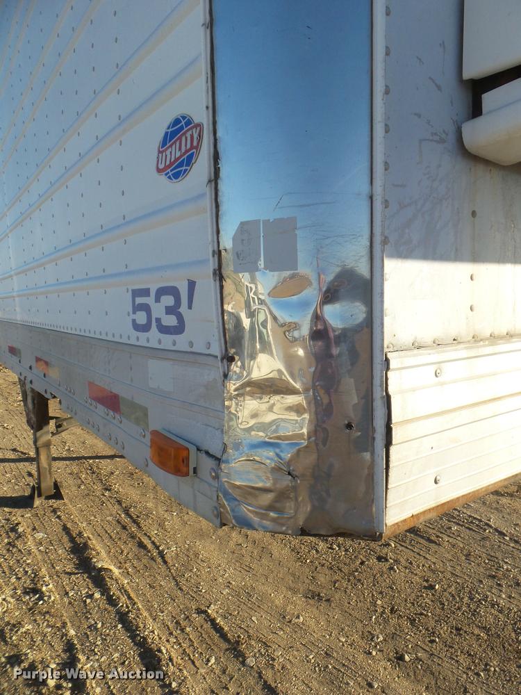 image for item DB3595 1998 Utility V52R refrigerated van trailer