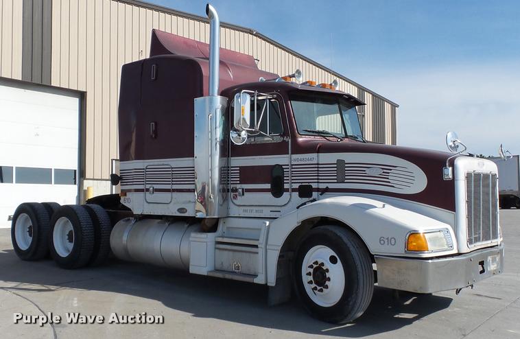 image for item K3449 1998 Peterbilt 377 semi truck