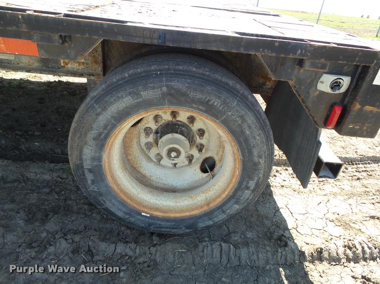 image for item K5120 2002 Global 4811SPD drop deck trailer