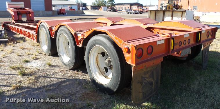 image for item L2676 1997 Landoll 327-48 lowboy equipment trailer