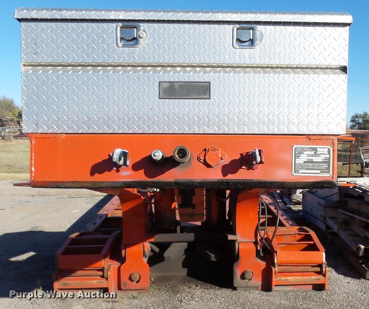 image for item L2676 1997 Landoll 327-48 lowboy equipment trailer