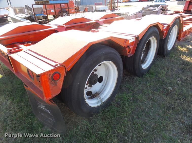 image for item L2676 1997 Landoll 327-48 lowboy equipment trailer
