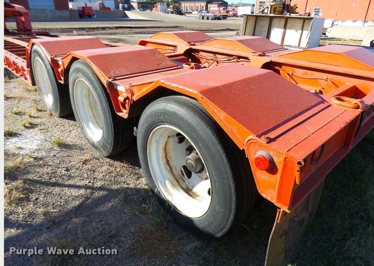 image for item L2676 1997 Landoll 327-48 lowboy equipment trailer