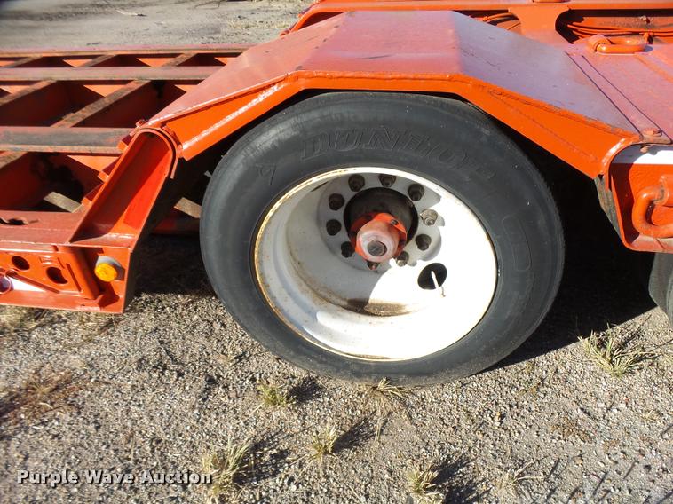 image for item L2676 1997 Landoll 327-48 lowboy equipment trailer