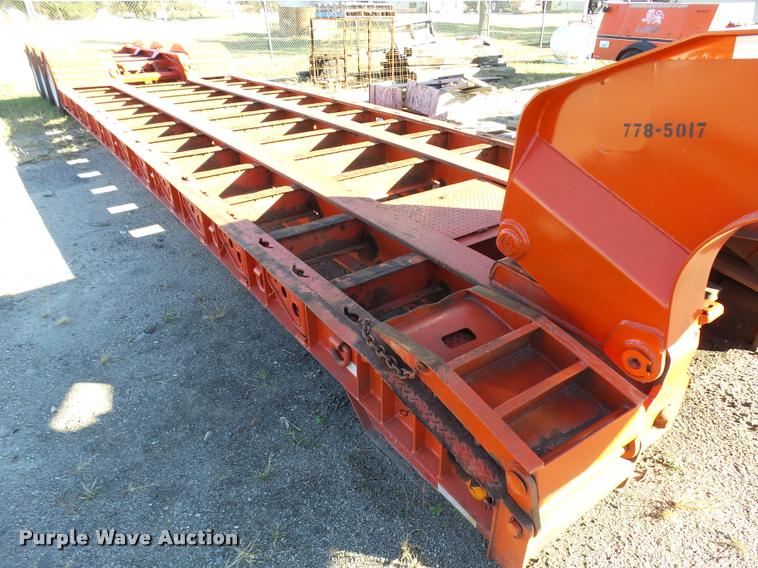 image for item L2676 1997 Landoll 327-48 lowboy equipment trailer