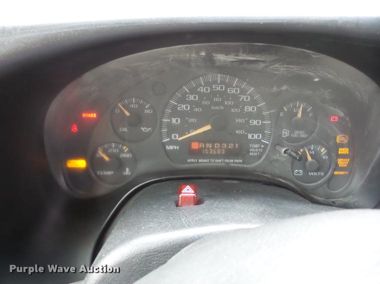 image for item AG9162 2002 Chevrolet Express G3500 school bus