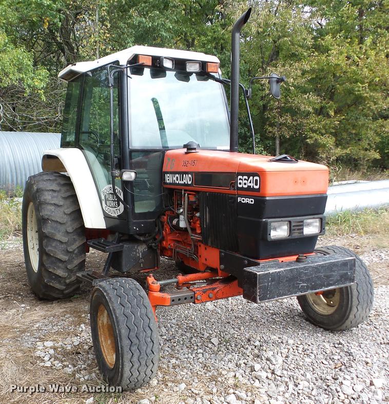 image for item AG9346 New Holland 6640 tractor